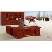 Design de table de bureau, table présidentielle, table de directeur général, mobilier de bureau de direction (FOHK-2855)