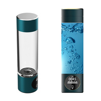 3000ppb hydrogène bouteille d'eau Portable générateur d'hydrogène pour la maison Oled affichage Pet électrolyse hydrogène riche bouteille d'eau