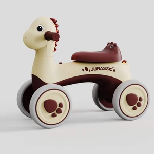 Factory Direct Unisex <strong>Balance</strong> Bike Small Wheel Size Four-Wheel Ride-On <strong>Toy</strong> for Kids Aged 12-24 Months Battery Powered Box Packed - Product Image 3
