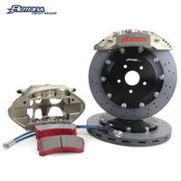Ensemble d'étriers de frein de course en carbone-céramique personnalisés Rotora High-Speed Endurance Spec 6 pistons pour BMW Tesla Mercedes Porsche Audi