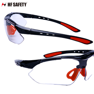 Lunettes <span class=keywords><strong>de</strong></span> <span class=keywords><strong>sécurité</strong></span> à prix abordable avec protection UV, branches souples en TPR <span class=keywords><strong>et</strong></span> plaquettes nasales, confortables à porter - Product Image 3