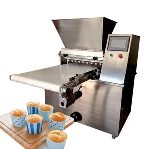 Máquina automática de fazer cupcake, fabricante de bolos, muffin