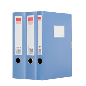 A4 Office <b>Document</b> <b>Storage</b> <b>Box</b> PP Material 35mm 57mm Standing Type Minimalist Design For Paper Media Organization - Product Image 2