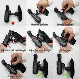 Soporte de Correa de Mochila con Rotación de 360 Grados con Adaptador de Expansión de Carcasa y Soporte para Accesorios <span class=keywords><strong>DJI</strong></span> Pocket3, <span class=keywords><strong>Precio</strong></span> de Fábrica - Product Image 6