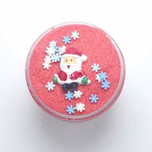 NUEVO 2019 Slime de Arcilla Colorido en Botella con Diseño de Reno, Papá Noel y Nube de Nieve, Juguetes Verdes de Navidad, Regalos DIY, Productos de Plastilina - Product Image 3