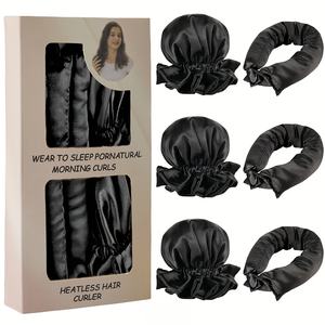 Oferta Especial: Set de Rizadores de Cabello de Seda Satinada con Pantalla LED de Temperatura, Rizador <span class=keywords><strong>sin</strong></span> Calor para <span class=keywords><strong>Rizos</strong></span> Naturales - Product Image 2