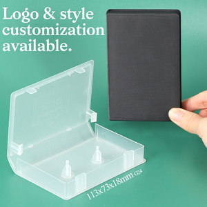 Kotak Kaset Plastik YUZMEI, Pengganti Kotak Kaset, Kotak Akrilik untuk Rekaman, Tempat Penyimpanan Kaset <span class=keywords><strong>VHS</strong></span> Kosong - Product Image 6