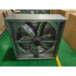Extracteurs <span class=keywords><strong>de</strong></span> <span class=keywords><strong>chaleur</strong></span> industriels muraux à entraînement par courroie électrique 1530MM 220V 380V OEM pour serres et fermes avicoles - Product Image 5