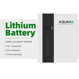 Système d'énergie solaire hors réseau <span class=keywords><strong>SUNEX</strong></span> complet de 3000w 4000w 5000w, kit de système solaire domestique de 5kwh avec batterie au lithium, Dubaï Stock - Product Image 4