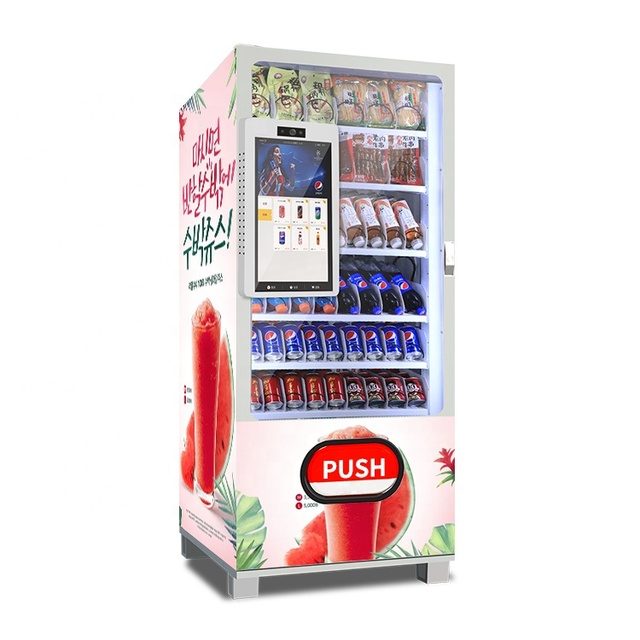 Mini Vending Machine Cigarettes Snack Combo Vending Machines Telemetry Touch Screen Vendlife Vending Machine for Snack