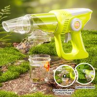 Jouet attrape-insectes électrique en plastique pour l'éducation scientifique STEM pour les enfants, exploration en plein air, ensemble d'aventure dans la cour