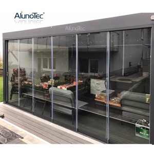 AlunoTec-puertas <span class=keywords><strong>de</strong></span> aluminio <span class=keywords><strong>para</strong></span> <span class=keywords><strong>exteriores</strong></span>, Patio, balcón, <span class=keywords><strong>puerta</strong></span> <span class=keywords><strong>de</strong></span> <span class=keywords><strong>vidrio</strong></span> deslizante Interior sin marco - Product Image 3