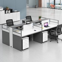 Bureau en bois moderne en forme de L, réglable en hauteur, pour usage commercial, avec isolation acoustique imperméable, tiroir utilitaire, garantie 1 an