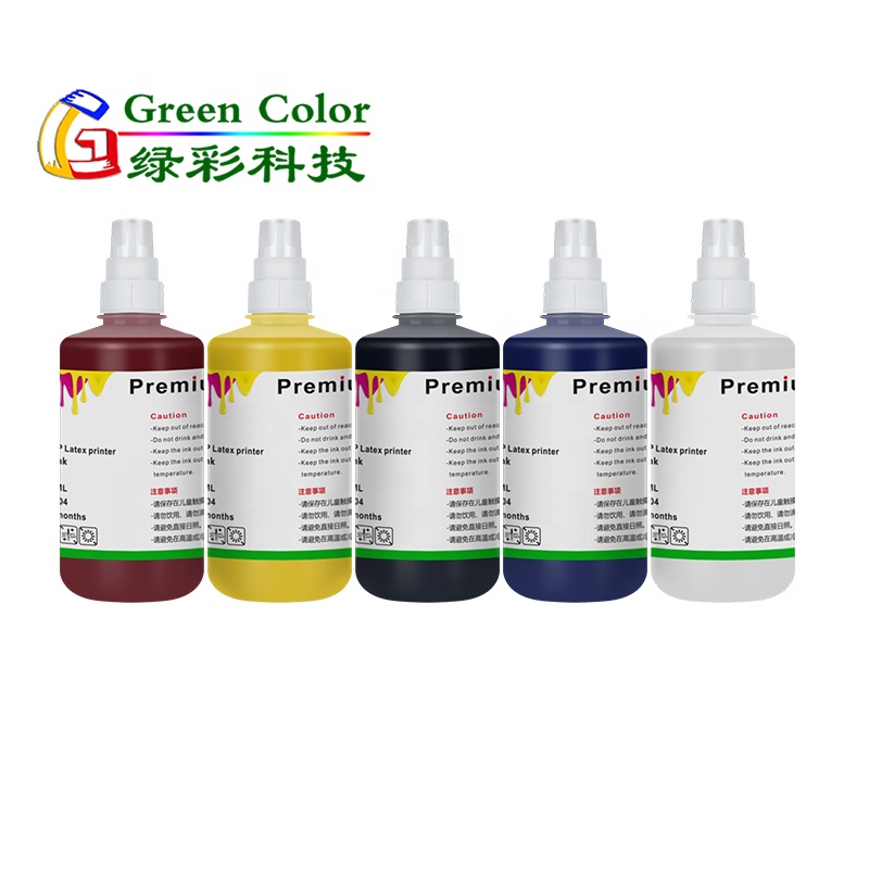 Greencolor 1L латексная печать чернила для принтера HP 789 792 831 позже чернила латекса 110 310 330 360 115 335 365 370 560 570 L25500 принтеры