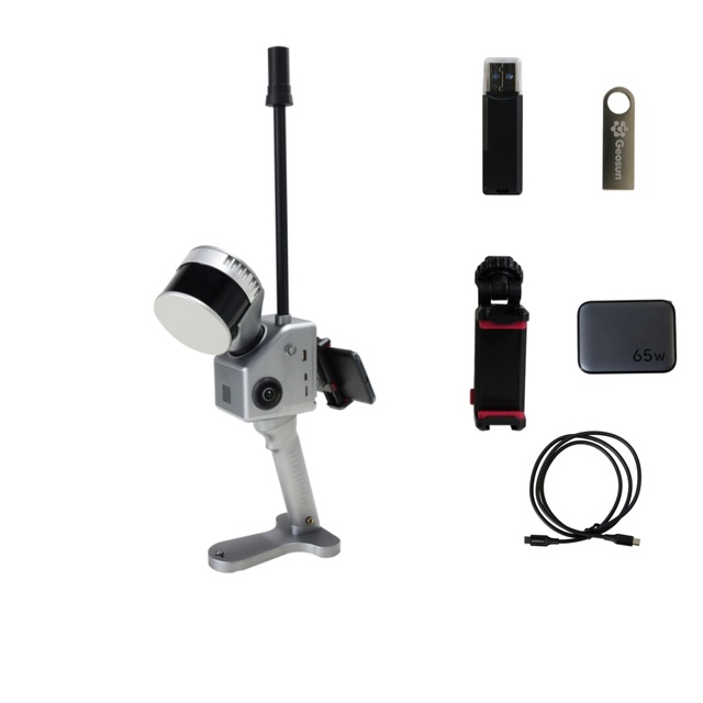 GEOSUN GS-100G Handheld Lidar Laser Scanner 3D Scanning Machine SLAM GNSS RTK High Accuracy 1-Year for Engineering Surveying