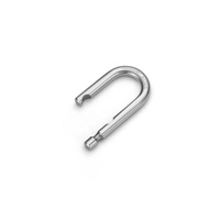Dégagement de verrouillage 27MM 50MM 304SS Cadenas Manilles pour cadenas de 40mm
