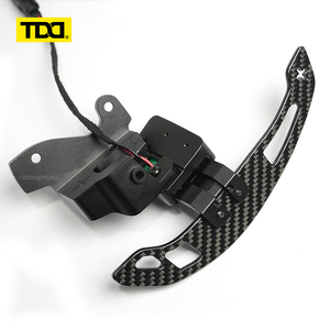 TDD Magnetic Carbon Fiber Paddle Shifters For Ford F150 F-150 Raptor 2015-2025 Steering <b>Wheel</b> Shift Paddle Extension - Product Image 5