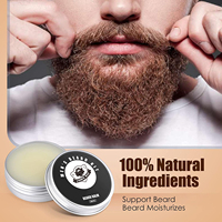 Kit de Soins de la Barbe Personnalisé pour Hommes : Huile, Peignes à Moustache, Baume, Rouleau Facial et Kit de Croissance de la Barbe pour Poils du Visage