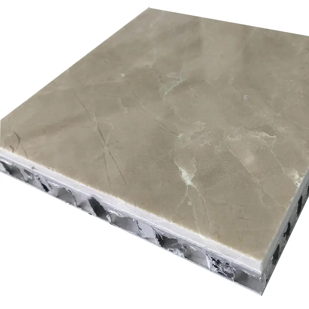 Глянцевая мраморная композитная облицовка наружных стен мраморная плитка алюминиевая сотовая панель Водонепроницаемый мраморный лист