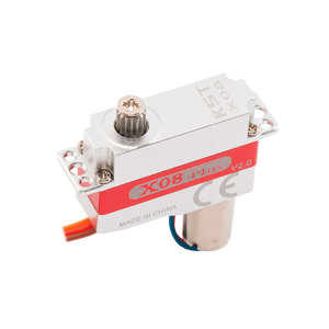 Ventes Flash Moteur sans noyau numérique à engrenages métalliques KST X08 Plus V2.0 4.85Kgf.cm 0.12sec 12g 12mm DC7.4V 333Hz pour planeurs RC - Product Image 6
