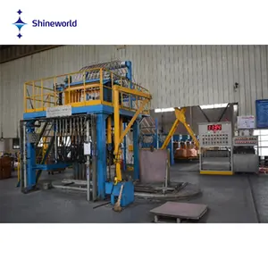 Shineworld Copper rod making machine for Cheap Price Upward Continuous Oxygen-free Copper Casting Making Line for CCR furnace