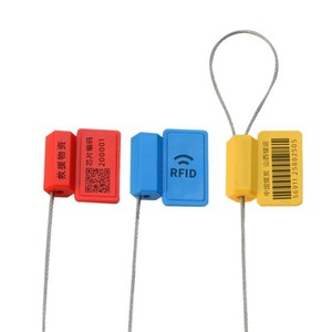 Scellés électroniques RFID Xinyueyang en acier ABS avec fil métallique pour la logistique de fret, anti-effraction - Product Image 2