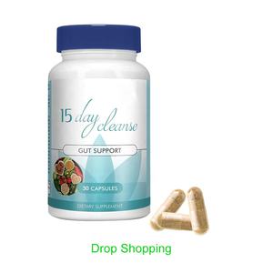 Complément alimentaire de détoxification pour le nettoyage de l'intestin, à base de prune de <span class=keywords><strong>rat</strong></span>, pour le dropshipping sur Shopify, capsules de soutien pour le nettoyage de l'intestin de 15 jours - Product Image 1