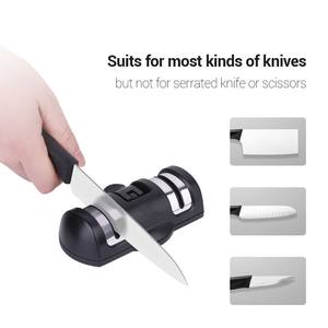 اكسسوارات المطبخ الإبداعية اكسسوارات المطبخ أدوات سكين من السيراميك مبراة حماية سكين صيانة - Product Image 5