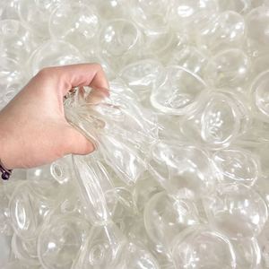 Bola Transparente Blanca Lechosa Hecha a Mano, Bola Antiestrés para Apretar, Bola Vacía para Hacer Manualidades, Juguete de Descompresión, Contenedor - Product Image 6