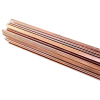 Harris de haute qualité n° Tige de soudage en bronze sans phosphore AWS BCuP-2 1.3*3.2*457mm Cuivre plat 11.34kg/Boîte
