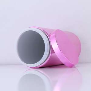 Pot de poudre de protéine en plastique chromé doré de 1L 900ml personnalisé récipient de supplément nutritionnel pour le sport emballage de capsule avec couvercle - Product Image 3