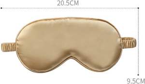 Funda de Almohada y Antifaz de Seda con Logotipo Personalizado, 100% Seda de Morera, Antifaz para Dormir - Product Image 4