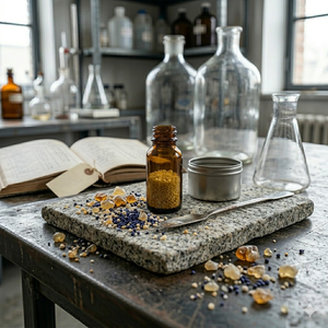 Polvo Desodorizante Industrial y Aceite Concentrado para Tratamiento de Residuos y Pinturas - Product Image 1