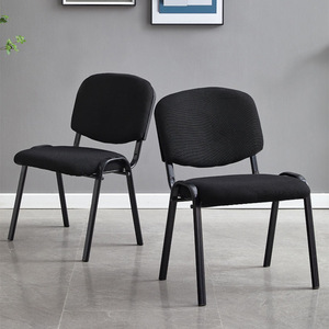 Simple Stackable Modern Negotiation Training Journalist Leisure Backrest Cross-Border <b>Office</b> Chair for <b>Home</b> <b>Office</b> School Use - Product Image 2