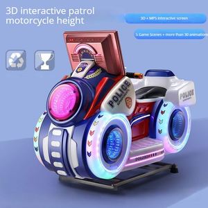 Máquina de columpio interactiva 3D eléctrica de alta popularidad que funciona con monedas, máquina de columpio para niños con forma de motocicleta - Product Image 4