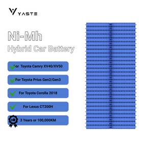 เซลล์แบตเตอรี่ไฮบริดรถยนต์ Ni-Mh 7.2V สำหรับเปลี่ยนแบตเตอรี่รถยนต์โตโยต้า แคมรี่ ไฮบริด รุ่น XV40/XV50 - Product Image 6