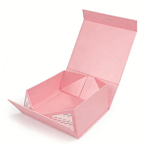 Caja de Regalo de Papel Plegable de una Pieza con Forma de Botella, Embalaje Ecológico para Joyería, <span class=keywords><strong>Perfume</strong></span>, Lápiz Labial, Jabón, Flores - Product Image 2