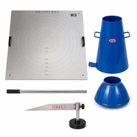 Kit portable d'essai de compactage du béton avec plaque d'extension en acier inoxydable pour tests sur site
