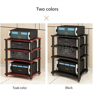 LTZ-03 <span class=keywords><strong>HiFi</strong></span> haut-parleur lecteur CD amplificateur armoire ampli préampli décodeur cadre support équipement amortisseur trépied étagère pied - Product Image 6