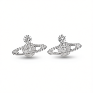 Pendientes de Constelación Dorada E4383, Joyería de Moda para Mujer, Chapados en Oro, Aleación, Cristal, Diamantes de Imitación, Diseño Moderno - Product Image 1