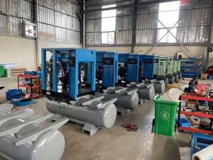 Compresseur d'air à vitesse variable pour la fabrication industrielle avec moteur haute efficacité et système de traitement d'air intégré intelligent - Product Image 6