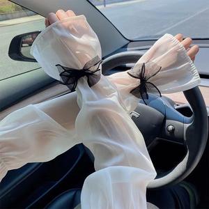 Outdoor Arm Mouwen Strik Stijl Tule Arm Mouwen Huwelijksfeest Arm Mouwen Licht Luxe En Modieuze Stijl - Product Image 4