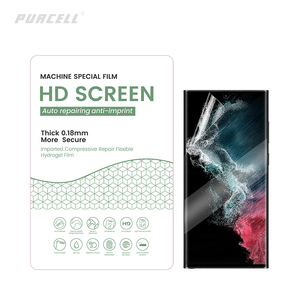 Bán buôn Dễ dàng cài đặt iPhone 15 16 17 Pro Max siêu điện thoại thông minh phim HD TPU TPH Hydrogel chống gián điệp <span class=keywords><strong>UV</strong></span> Phim điện thoại bảo vệ màn hình - Product Image 5