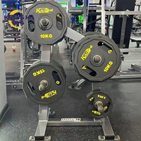 Support de rangement pour plaques de poids Kaishi Premium, support de rangement pour plaques de poids pour salle de sport commerciale, support d'organisation de plaques de poids pour club de fitness