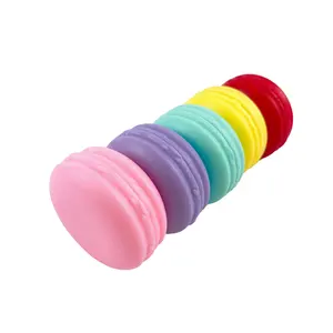 10g שפתון מיכל ריק macaron קרם צנצנת אריזות קוסמטיות מיכל