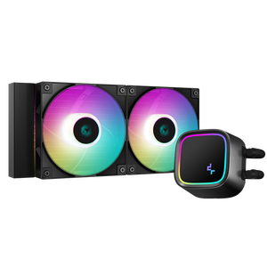 Tản nhiệt nước DEEPCOOL LE520 ARGB cho máy tính, kích thước 240mm, với quạt 1700 AM5, dùng cho bộ xử lý - Product Image 1