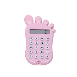 Kleine Größe Taschen-Standardrechner Aktion benutzerdefinierter rosa-Desktop-Mini-Rechner