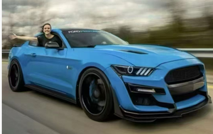 <span class=keywords><strong>UKISS</strong></span> Marke Bestseller für Ford Mustang Karosserie-Kit Umrüstung auf Ford Mustang GT500 2015-2017 Hochwertiges Karosserie-Kit Stoßstange - Product Image 5