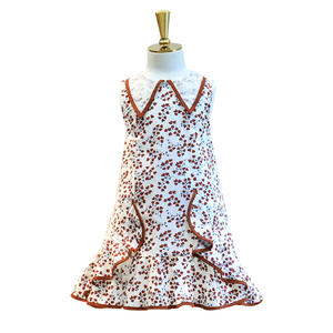 Nuevo Vestido Casual Corto de Encaje Zimmerman con Estampado Floral Tradicional Africano Dashiki para Niñas Pequeñas, Venta al por Mayor en China - Product Image 1