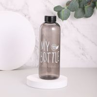 Best-Selling Large Capacity Transparent Plastic Water Bottle for Outdoor Sports Wholesale Supply Minimum Order 100pcs
